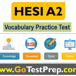 Hesi a2 vocab practice test