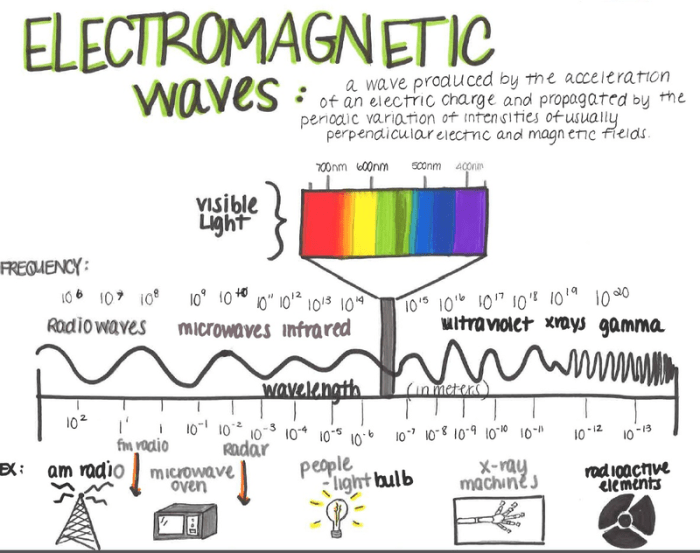 Use the drop-down menus to identify the electromagnetic waves.